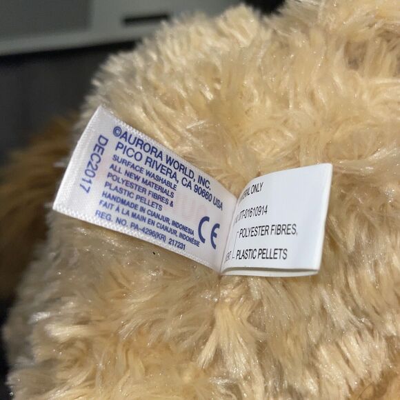 Aurora Plush Lion Tubbie Wubbie Stuffed Animal Mane Nursery Baby Shower Gift 12" - Picture 8 of 11